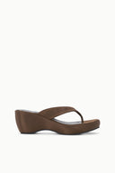 REMY THONG WEDGE | ESPRESSO ESPRESSO / 36