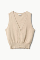 Image FICUS SWEATER VEST | STONE 5 of 5