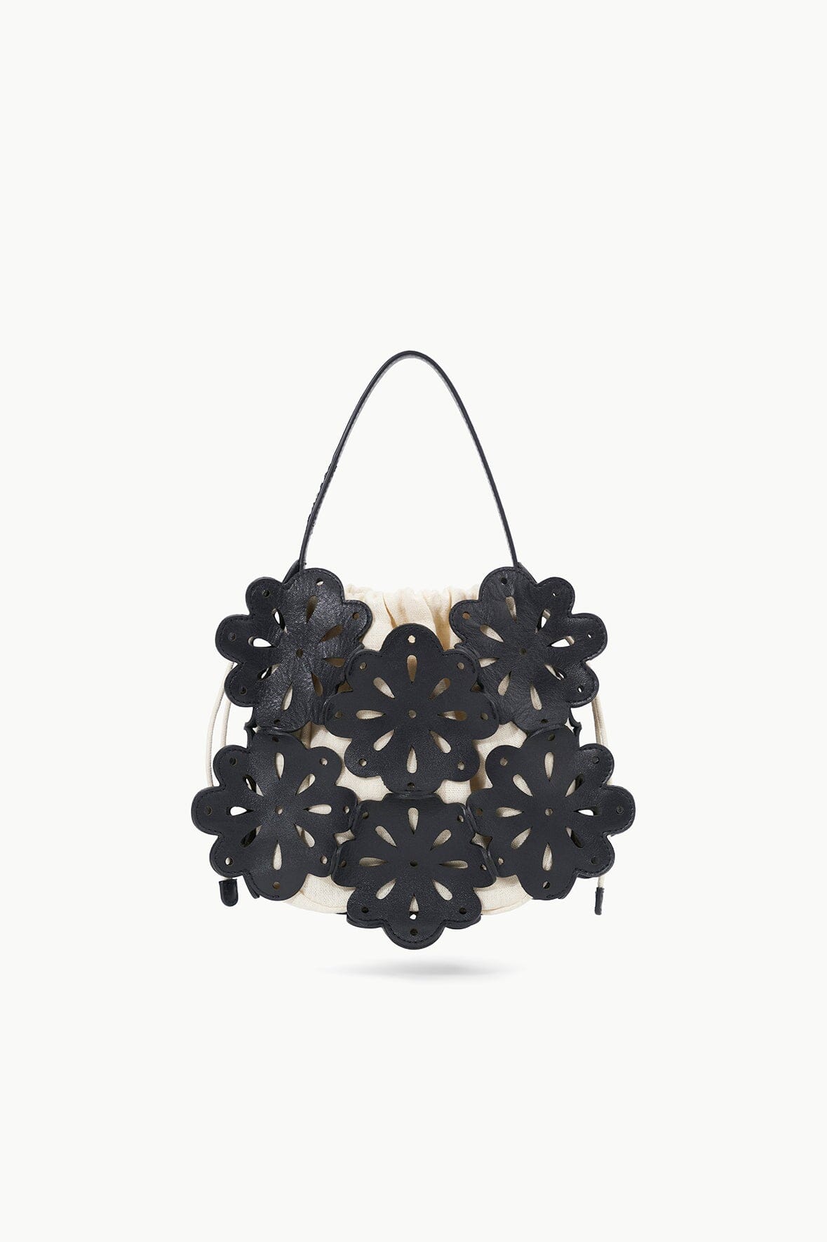 Image FLORA BASKET BAG | BLACK 1 of 6 and Clicking this image will trigger a zoom pop-up