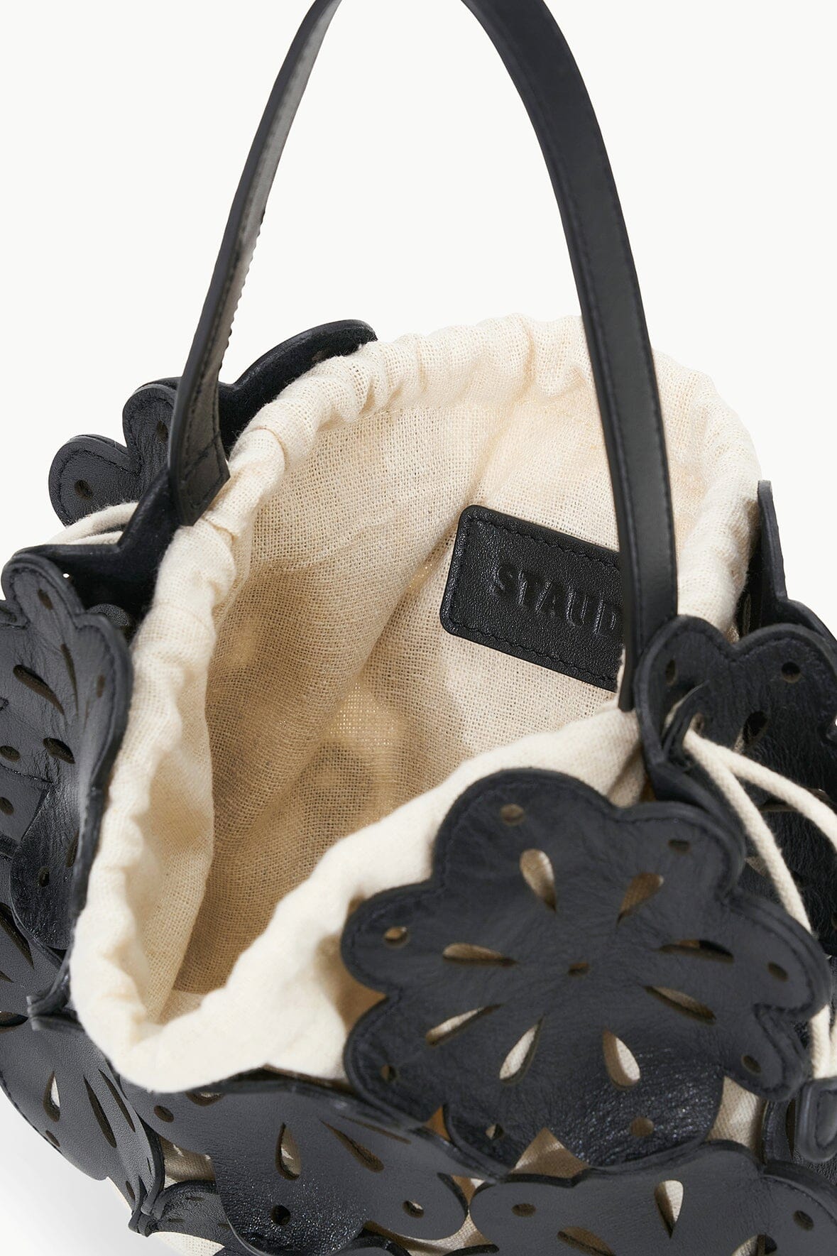 Image FLORA BASKET BAG | BLACK 6 of 6 and Clicking this image will trigger a zoom pop-up