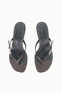 FLYNN KITTEN HEEL | ESPRESSO LEMON