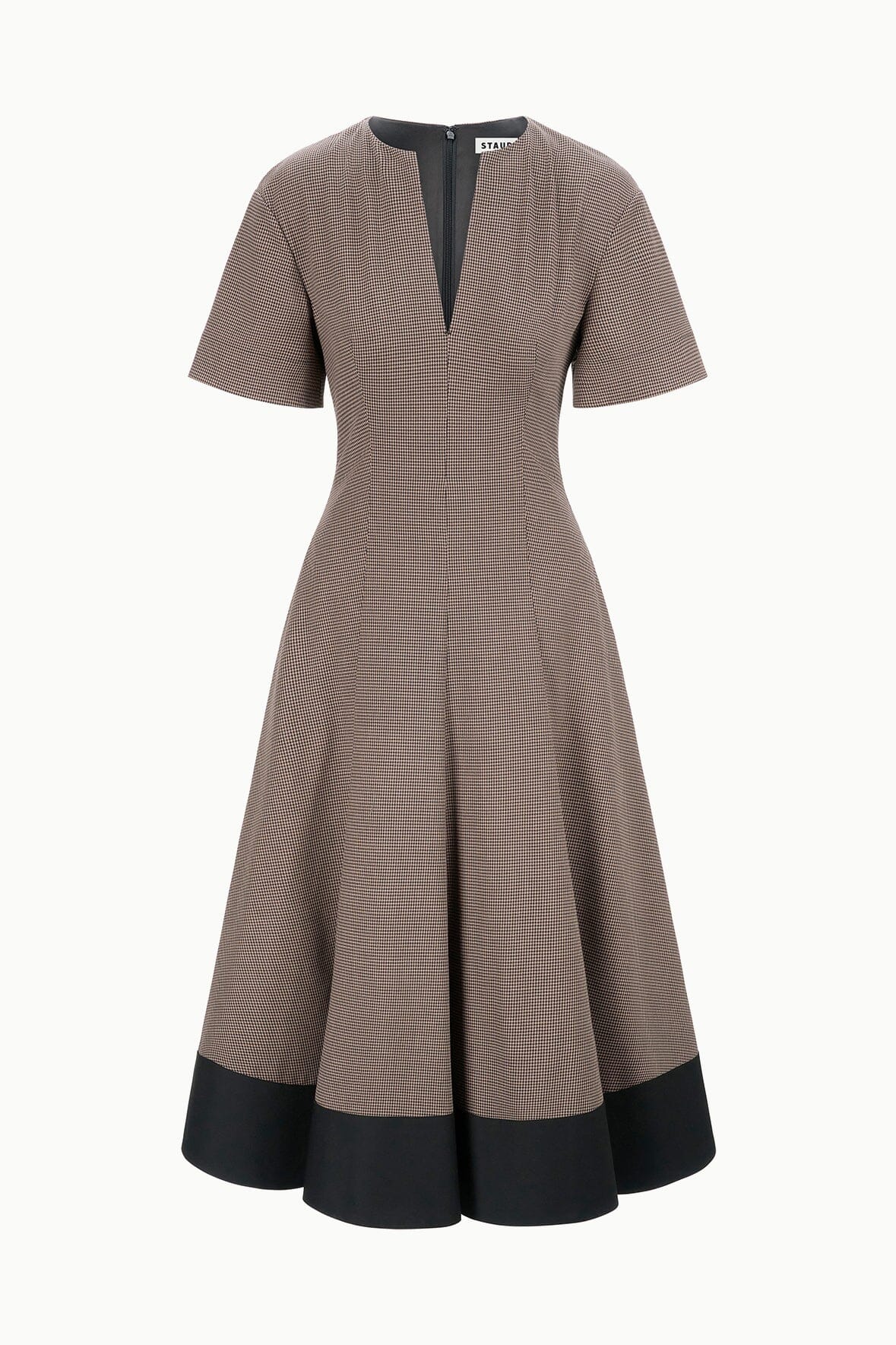 Image FRANCES DRESS | HOUNDSTOOTH 9 of 9 and Clicking this image will trigger a zoom pop-up