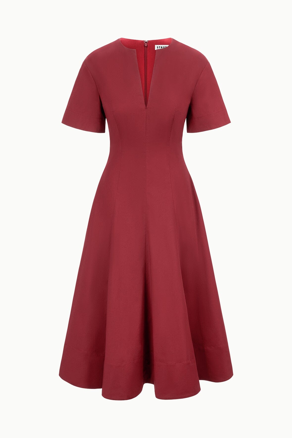 Image FRANCES DRESS | SANGRIA 7 of 7 and Clicking this image will trigger a zoom pop-up