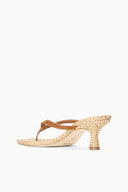 FREJA KITTEN HEEL | TABAC NATURAL