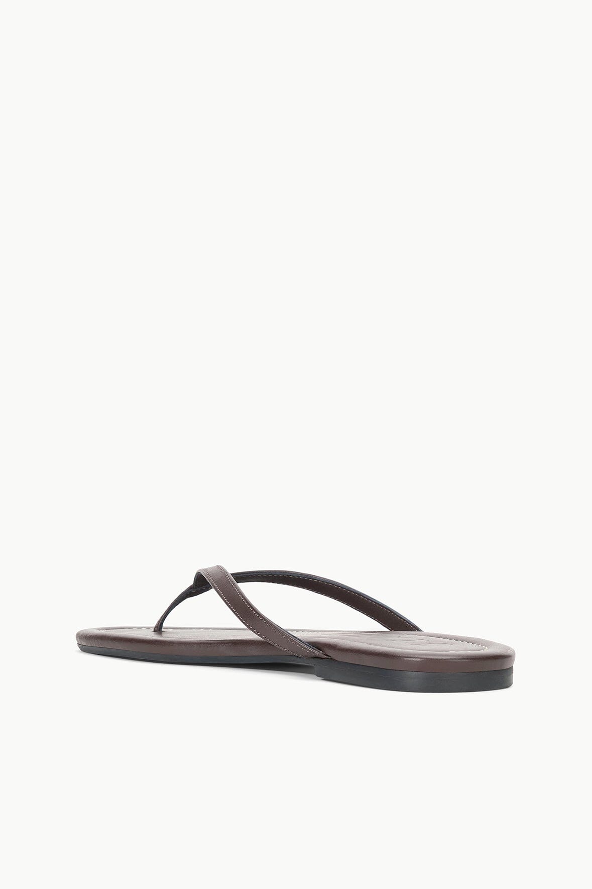 【関税込み】Staud ホワイト Freja トングサンダル STAUD Freja leather sandals | NET-A-PORTER