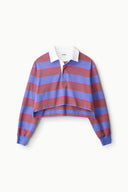 GAVIN CROPPED SHIRT | ATLAS RUGBY STRIPE