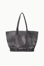 GETAWAY HAND-KNOTTED TOTE BAG | ESPRESSO