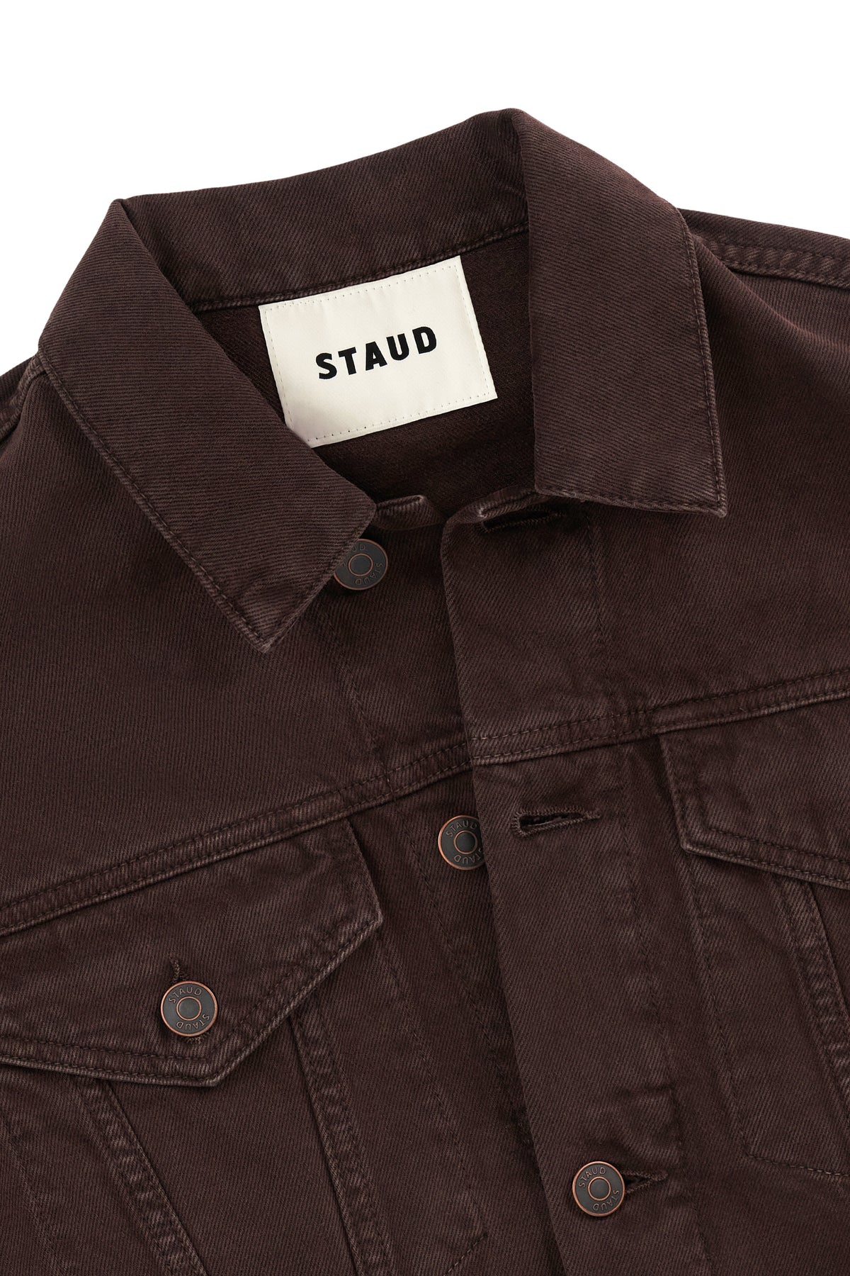 Image GLEN DENIM JACKET | EARTH 8 of 8 and Clicking this image will trigger a zoom pop-up