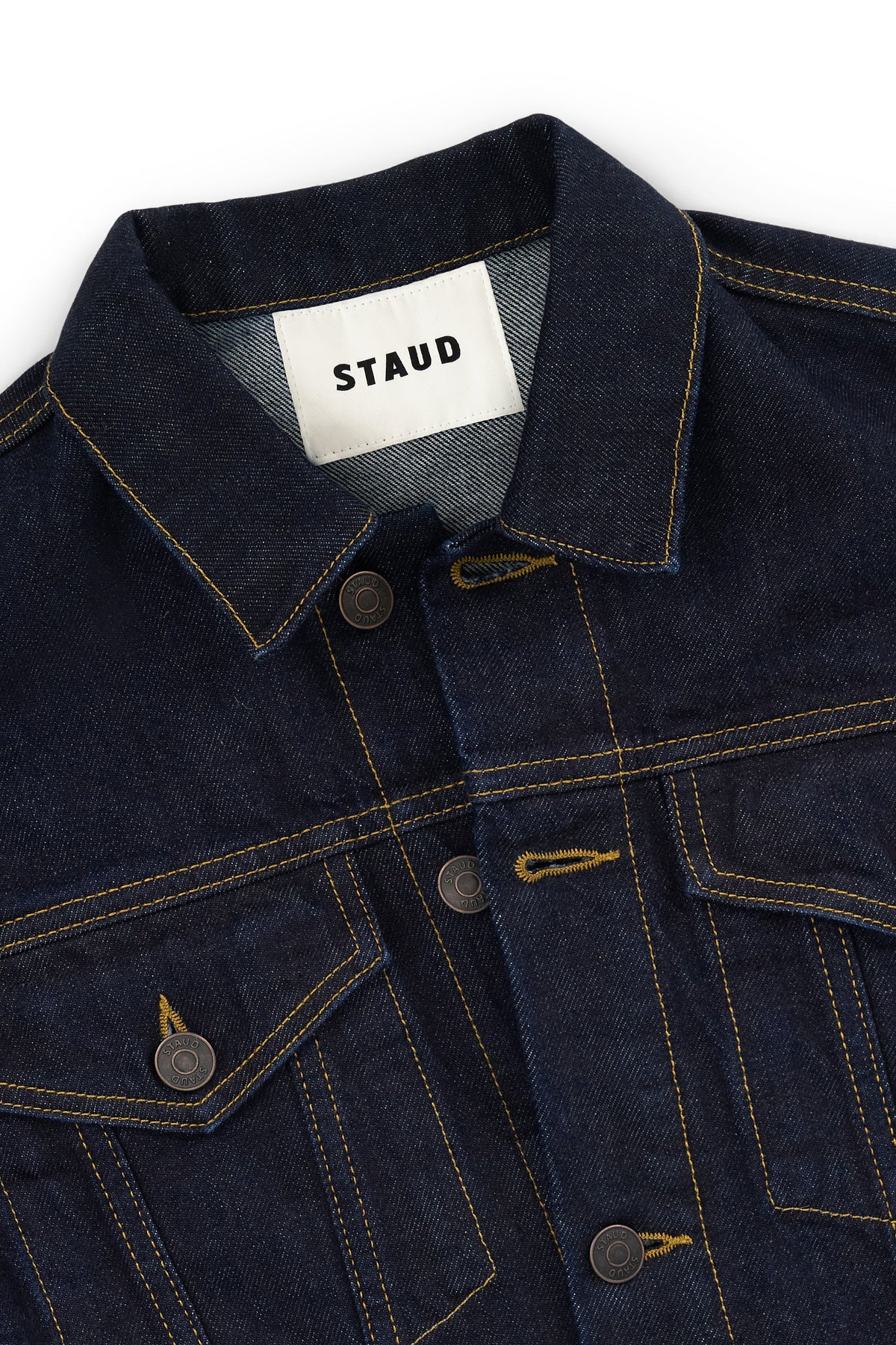 Image GLEN DENIM JACKET | INDIGO 8 of 8 and Clicking this image will trigger a zoom pop-up