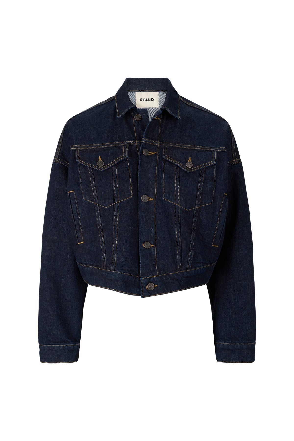 Image GLEN DENIM JACKET | INDIGO 7 of 8 and Clicking this image will trigger a zoom pop-up