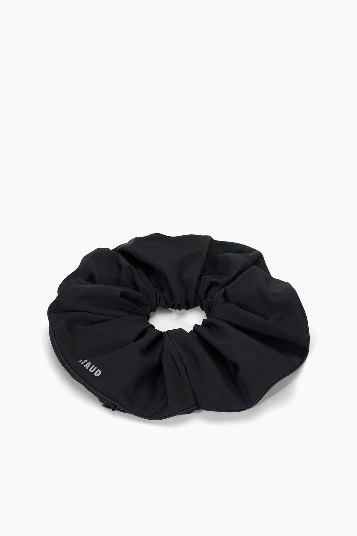 Image GORGE SCRUNCHIE | BLACK 1 of 6 and Clicking this image will trigger a zoom pop-up