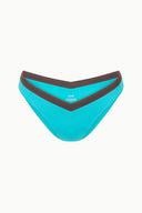 Image GWEN BIKINI BOTTOM | TEAL DARK CHOCOLATE 6 of 6