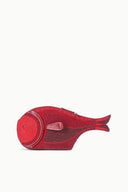 PESCE CLUTCH | RED MULTI RED MULTI / OS