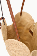LARGE PALM RAFFIA BAG | NATURAL NATURAL / OS