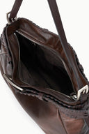 BROOKLYN SHOULDER BAG | ESPRESSO DISTRESSED ESPRESSO DISTRESSED / OS