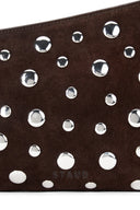 DANI MINI SHOULDER BAG | ESPRESSO STUDS