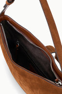 HARLOW CRESCENT SHOULDER BAG | TABAC TABAC / OS