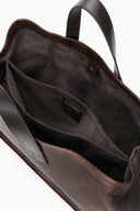 PORT TOTE | ESPRESSO DISTRESSED ESPRESSO DISTRESSED / OS