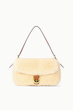 HARLOW BAG | NATURAL SHEARLING