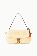 ST. REGIS HARLOW BAG | NATURAL SHEARLING