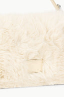 Image HARLOW FAUX FUR BAG | CREAM 5 of 7