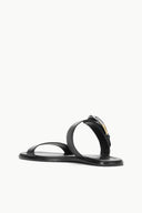 Image HARLOW FLAT SANDAL | BLACK 4 of 6