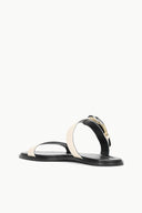 Image HARLOW FLAT SANDAL | CREAM 5 of 8