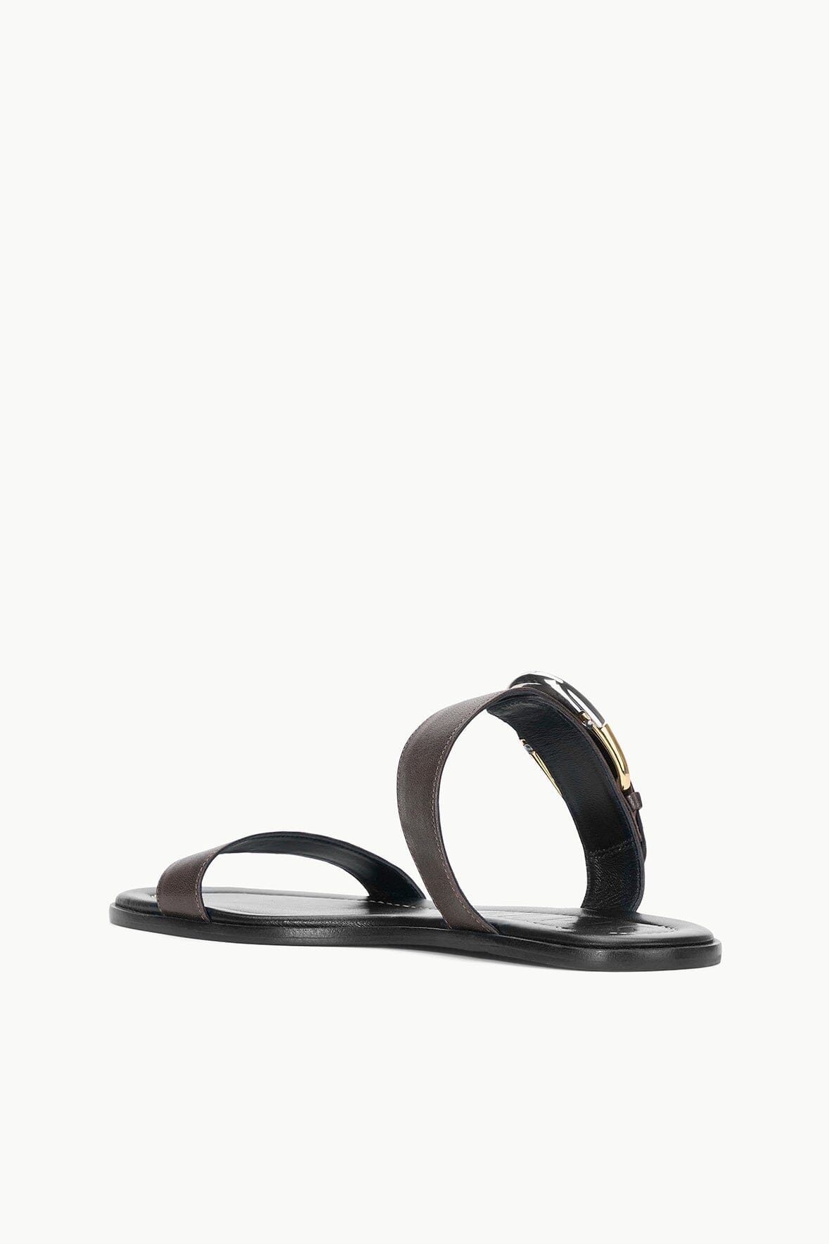 Image HARLOW FLAT SANDAL | ESPRESSO 6 of 6 and Clicking this image will trigger a zoom pop-up