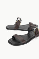 Image HARLOW FLAT SANDAL | ESPRESSO 3 of 6