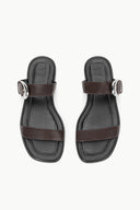 Image HARLOW FLAT SANDAL | ESPRESSO 5 of 6