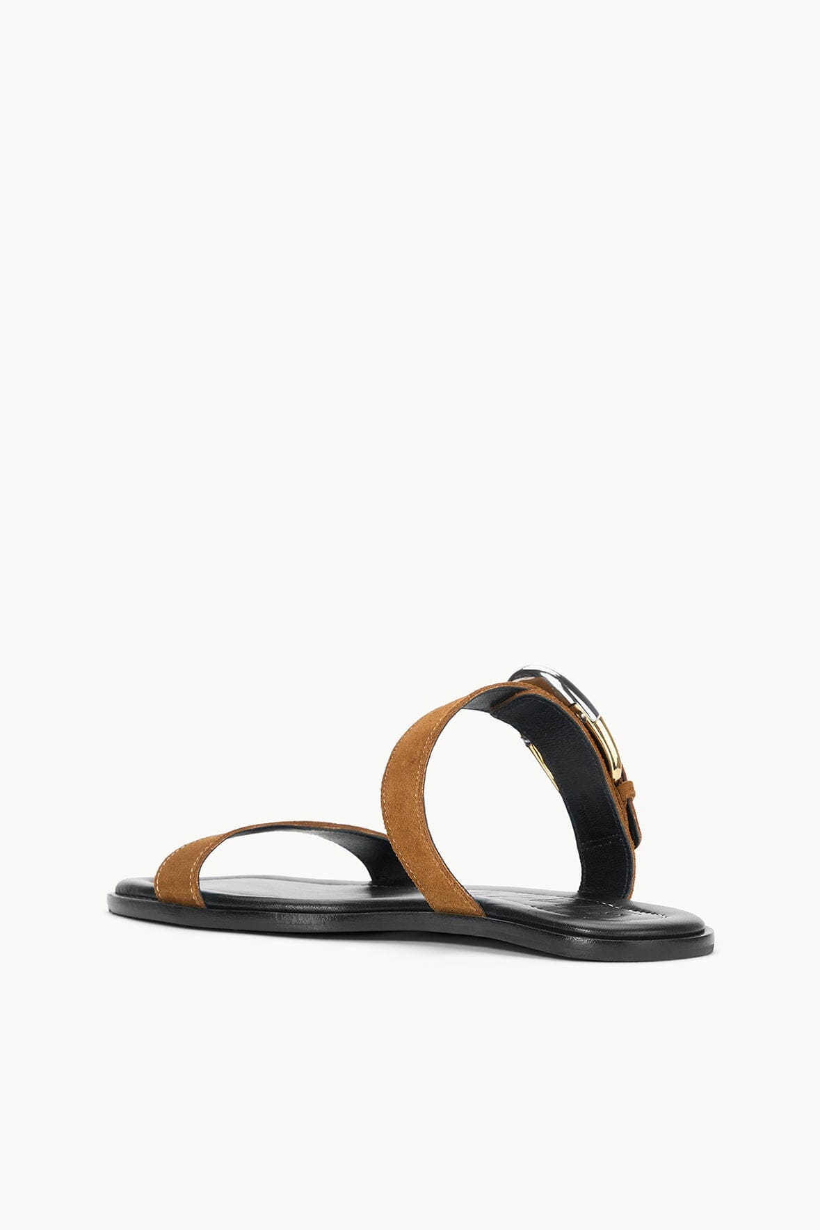 Image HARLOW FLAT SANDAL | TAN 4 of 6 and Clicking this image will trigger a zoom pop-up