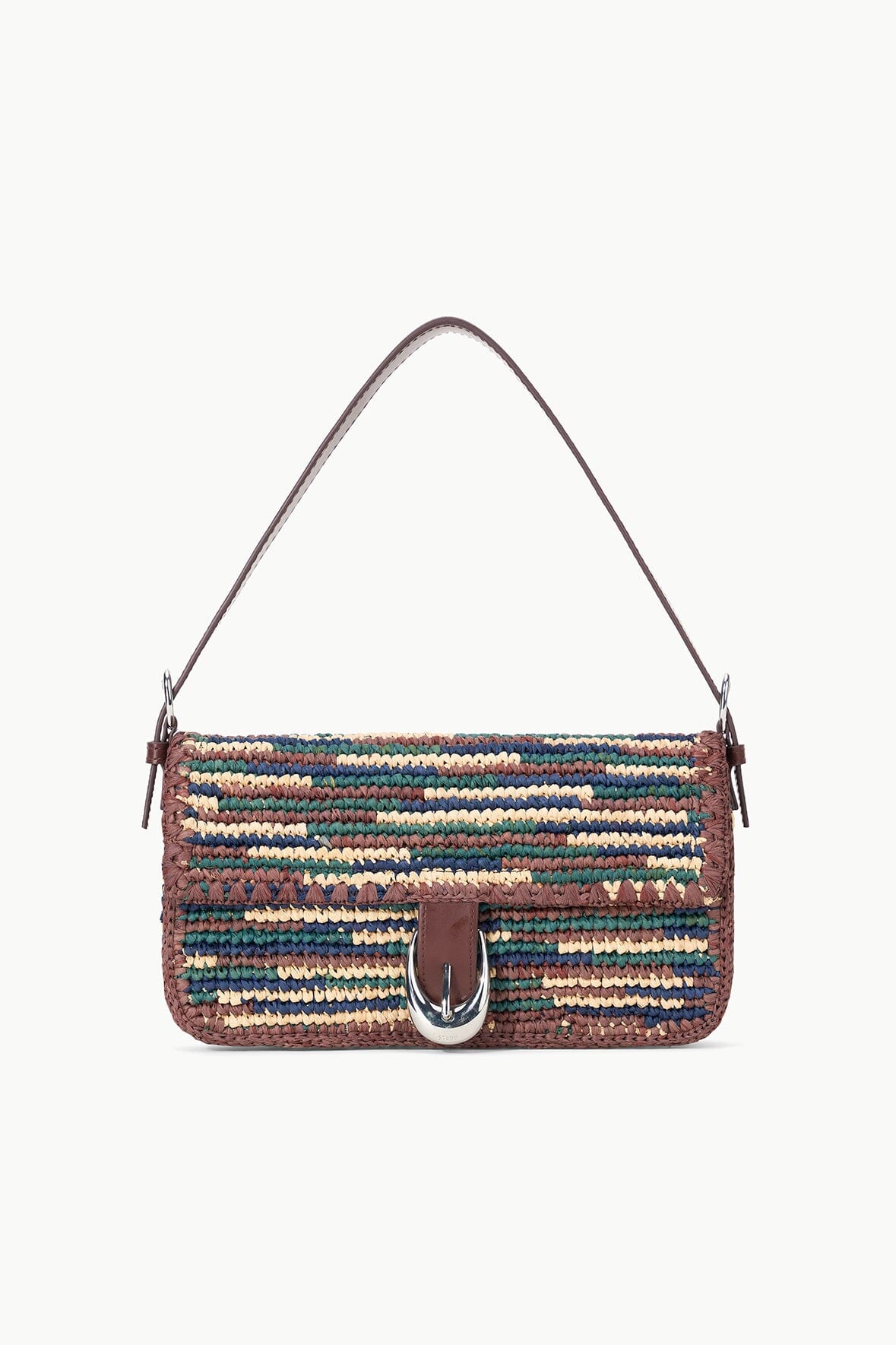 Image HARLOW RAFFIA BAG | MIXED RAFFIA 1 of 8 and Clicking this image will trigger a zoom pop-up