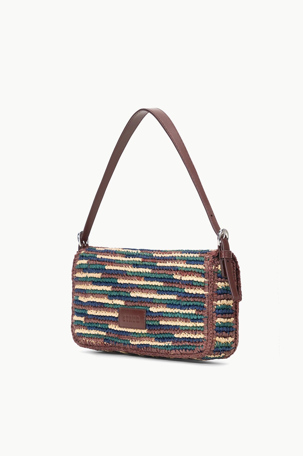 Image HARLOW RAFFIA BAG | MIXED RAFFIA 3 of 8 and Clicking this image will trigger a zoom pop-up