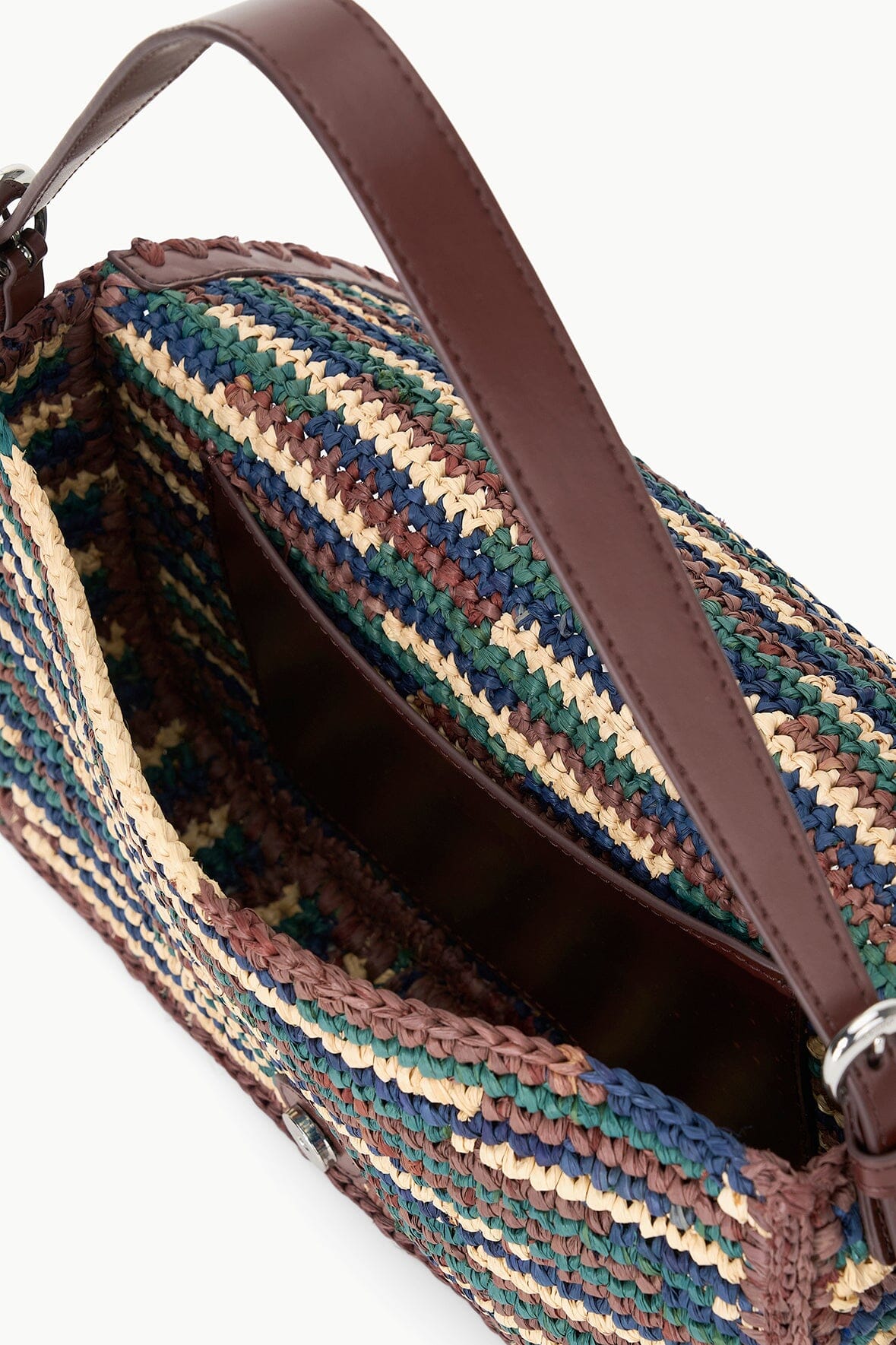 Image HARLOW RAFFIA BAG | MIXED RAFFIA 5 of 8 and Clicking this image will trigger a zoom pop-up