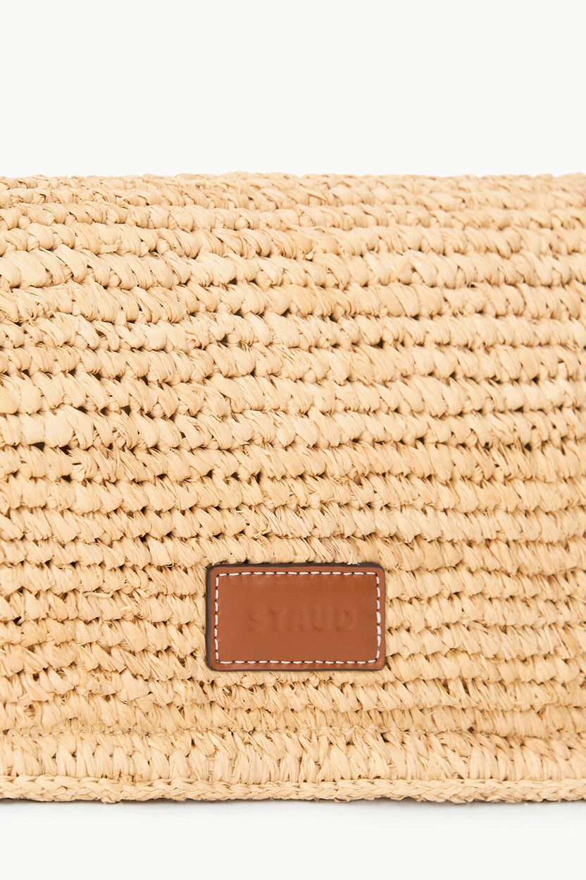 Staud Owen Bag in Tan Fringe