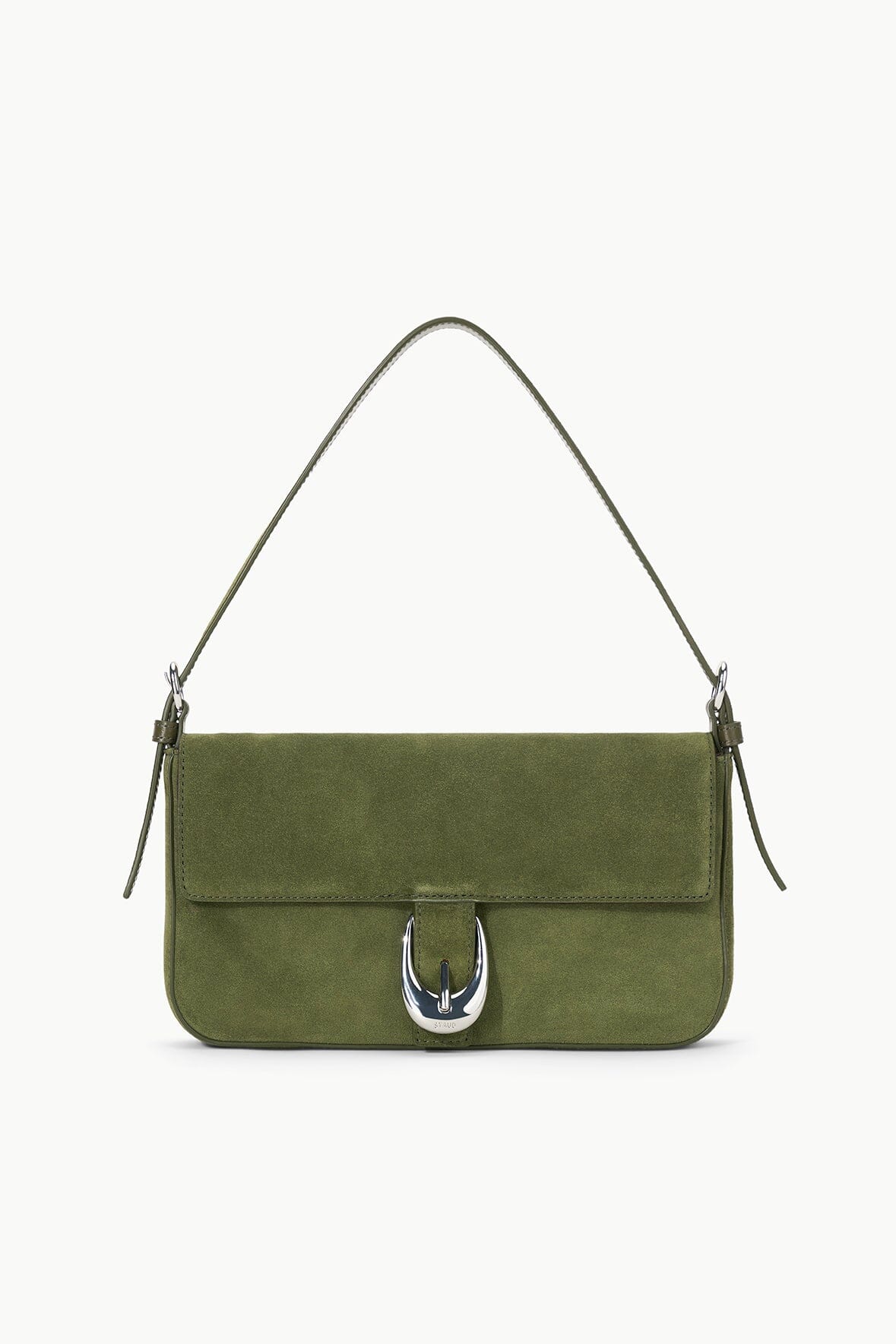 Image HARLOW BAG | AVOCADO SUEDE 1 of 6 and Clicking this image will trigger a zoom pop-up