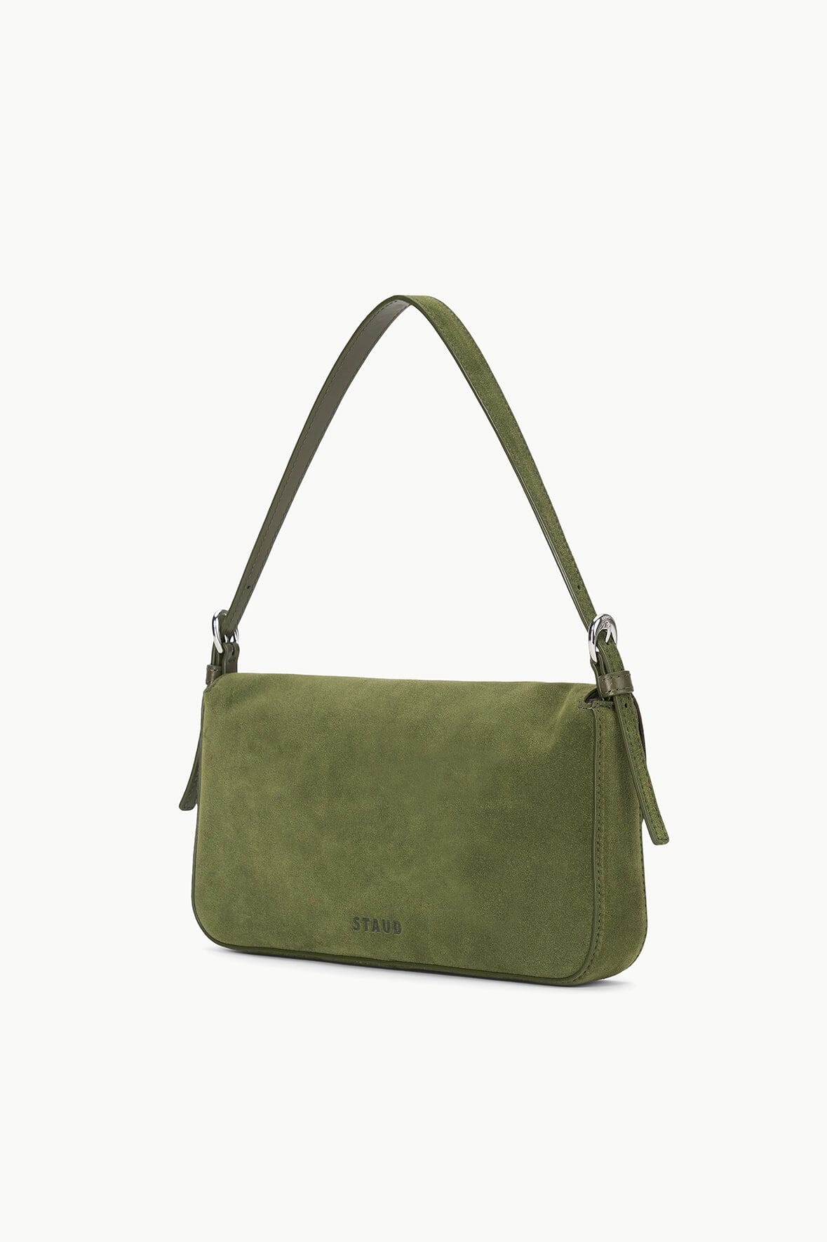 Image HARLOW BAG | AVOCADO SUEDE 3 of 6 and Clicking this image will trigger a zoom pop-up