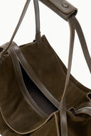 Image LARGE HAROLD BAG | TRUFFLE SUEDE 7 of 7