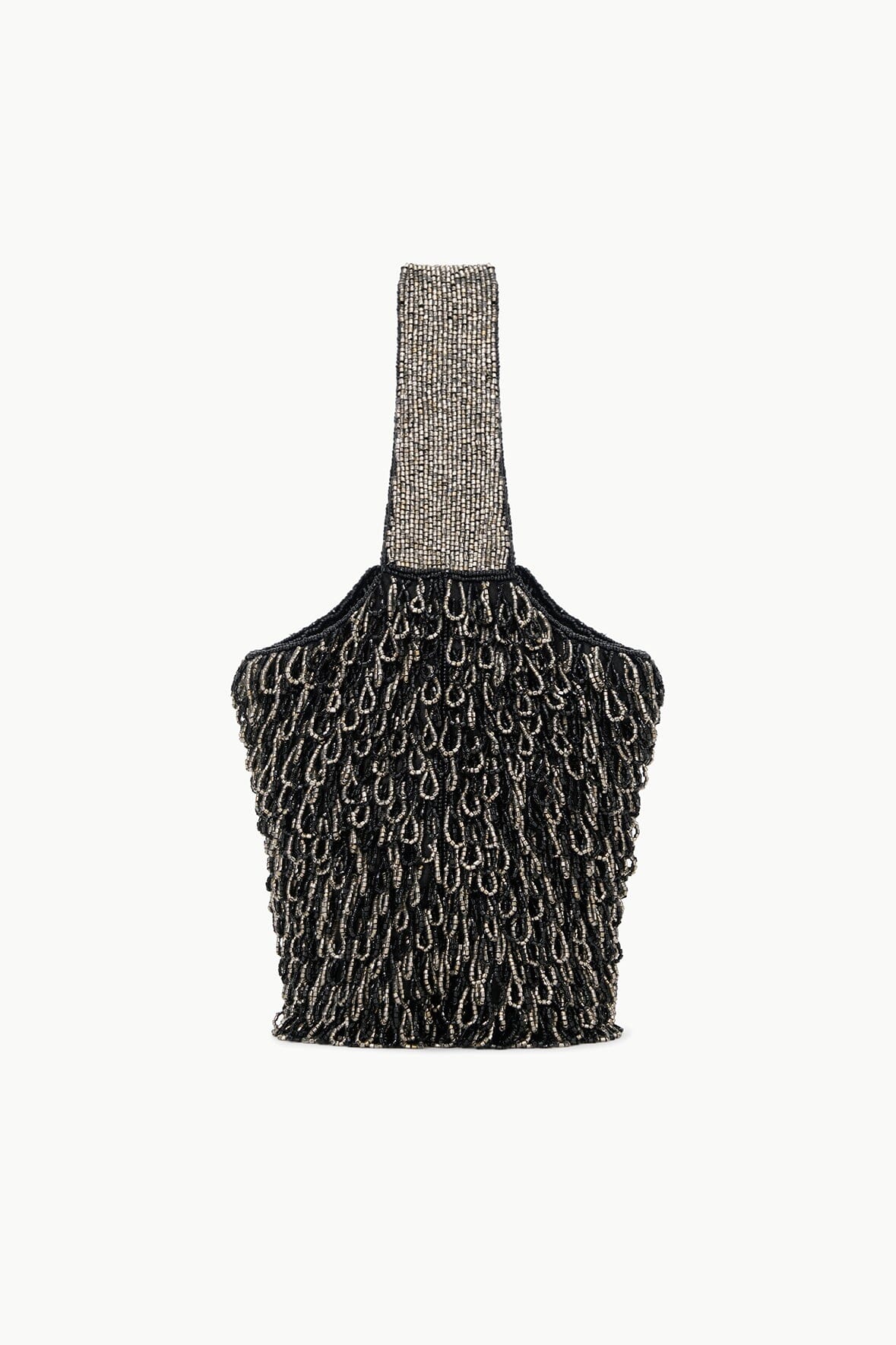 Image HARUKO BEADED BAG | BLACK 1 of 6 and Clicking this image will trigger a zoom pop-up