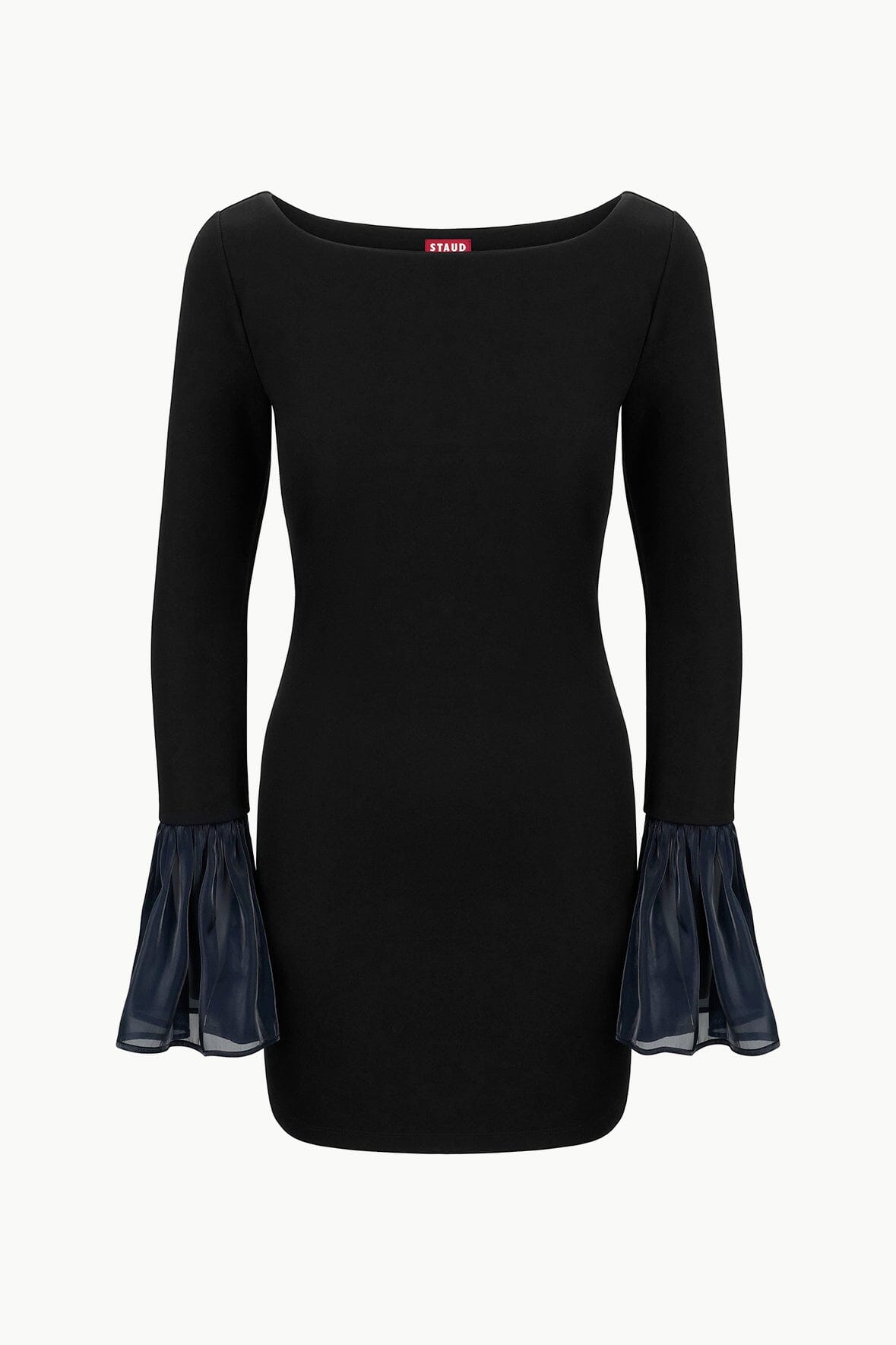 Image HAWTHORNE DRESS | BLACK NAVY 5 of 5 and Clicking this image will trigger a zoom pop-up