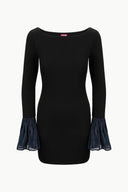 Image HAWTHORNE DRESS | BLACK NAVY 5 of 5