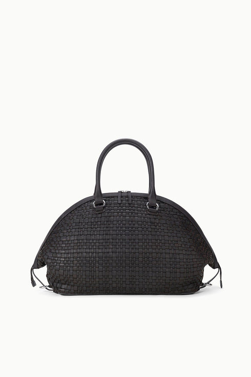 Go to HESTER SATCHEL ESPRESSO WOVEN LEATHER view 1
