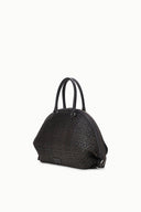 Image HESTER SATCHEL | ESPRESSO WOVEN LEATHER 3 of 7