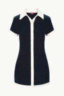 Image HOLTZ COVERUP DRESS | NAVY WHITE 7 of 7