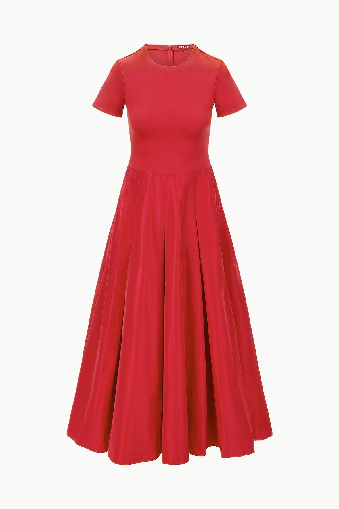 Staud Hopper Dress Rouge Staud Hopper Dress Rouge