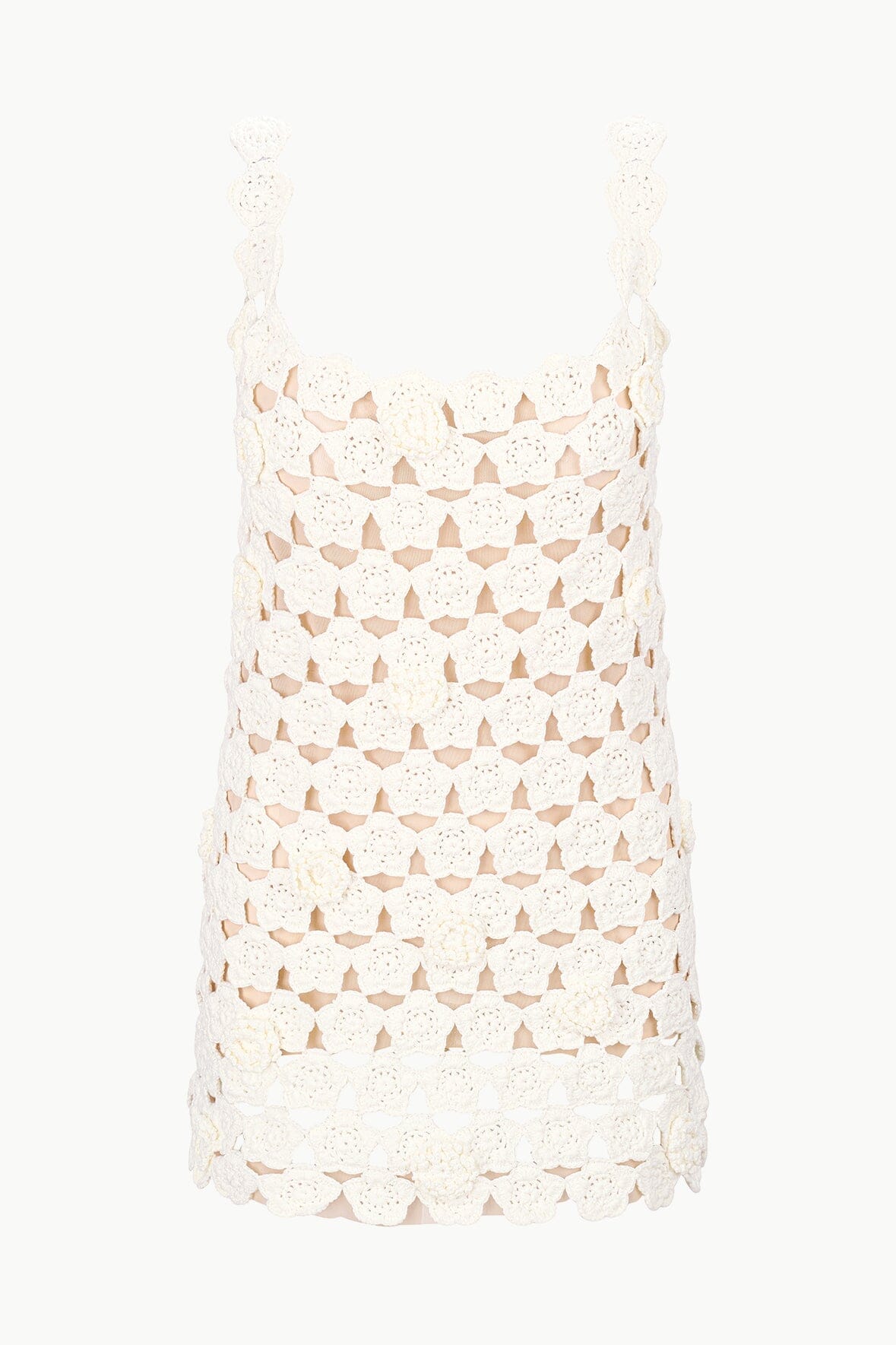 Image HOYA MINI DRESS | IVORY 7 of 7 and Clicking this image will trigger a zoom pop-up