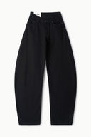 Image JACKSON STUDDED BARREL JEAN | BLACK 10 of 11