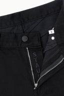Image JACKSON STUDDED BARREL JEAN | BLACK 8 of 11