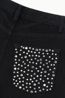 Image JACKSON STUDDED BARREL JEAN | BLACK 7 of 11