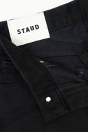 Image JACKSON STUDDED BARREL JEAN | BLACK 9 of 11